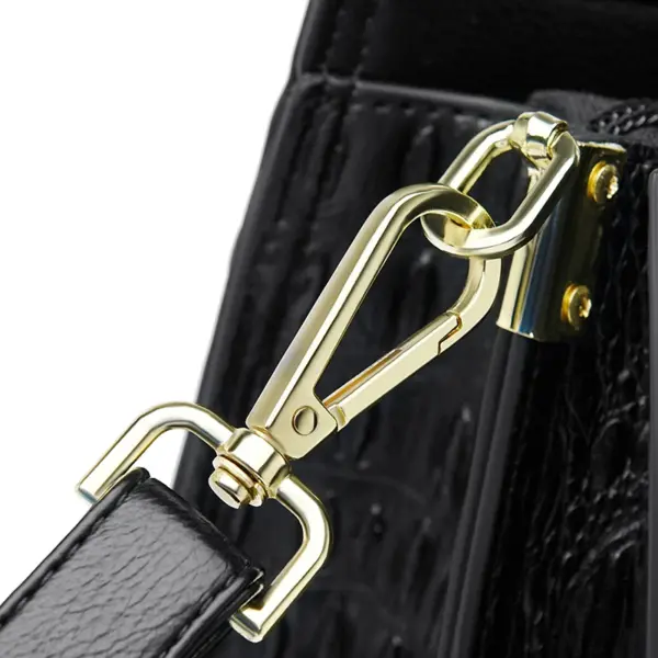 Croc embossed elegant women tote bag - Image 6