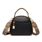 Croc embossed round pattern women designer bag - Image 3