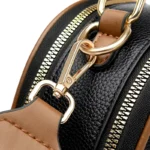 Croc embossed round pattern women designer bag - Image 4