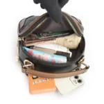 Croc embossed round pattern women designer bag - Image 9