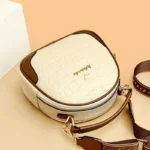 Croc embossed round pattern women designer bag - Image 12