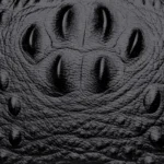Croc embossed vintage square handbag - Image 6