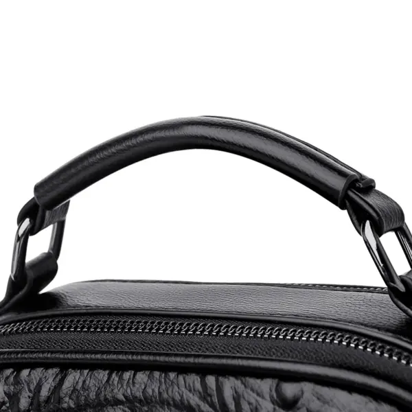 Croc embossed vintage square handbag - Image 7