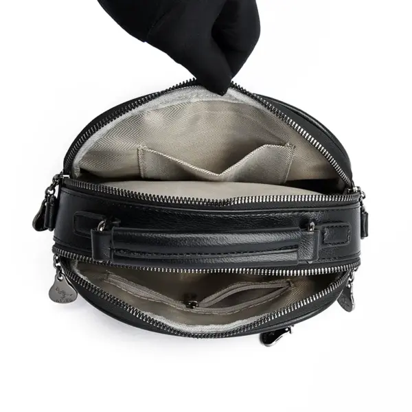 Croc embossed vintage square handbag - Image 15