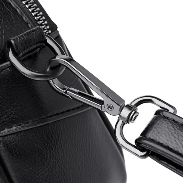 Croc embossed vintage square handbag - Image 4