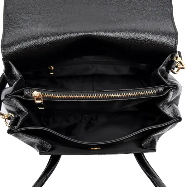 Crocodile embossed pattern elegant tote bag - Image 2