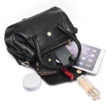 Crocodile embossed pattern elegant tote bag - Image 4