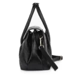 Crocodile embossed pattern elegant tote bag - Image 5