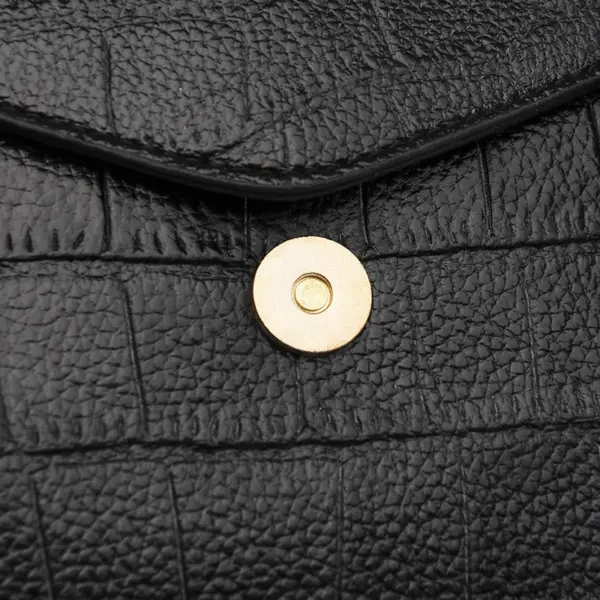 Crocodile embossed pattern elegant tote bag - Image 8