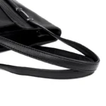 Large capacity soft leather commuter tote bag - Image 5