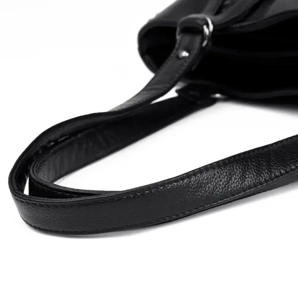 Large capacity soft vegan leather tote bag - Image 7