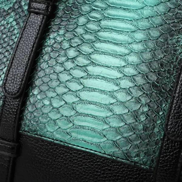 Luxury Snakeskin Embossed Women Tote Bag - Image 7