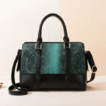 Luxury Snakeskin Embossed Women Tote Bag - Image 10
