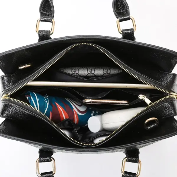 Luxury Snakeskin Embossed Women Tote Bag - Image 14