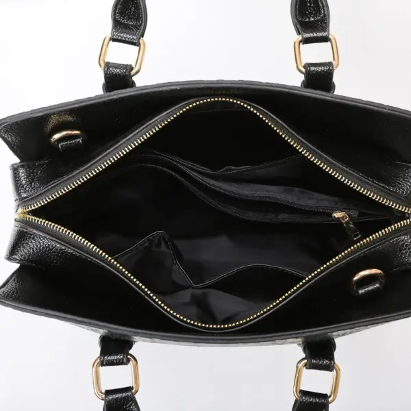 Luxury Snakeskin Embossed Women Tote Bag - Image 15
