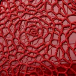 Embossed pattern round designer handbag - Image 6