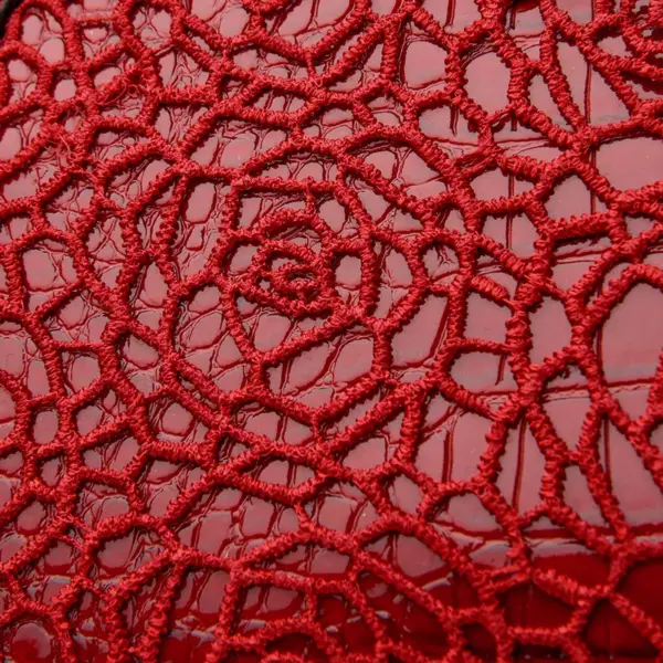 Embossed pattern round designer handbag - Image 6