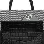 Luxury snakeskin women designer tote bag - Image 14