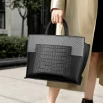 Luxury snakeskin women designer tote bag - Image 4