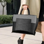Luxury snakeskin women designer tote bag - Image 6