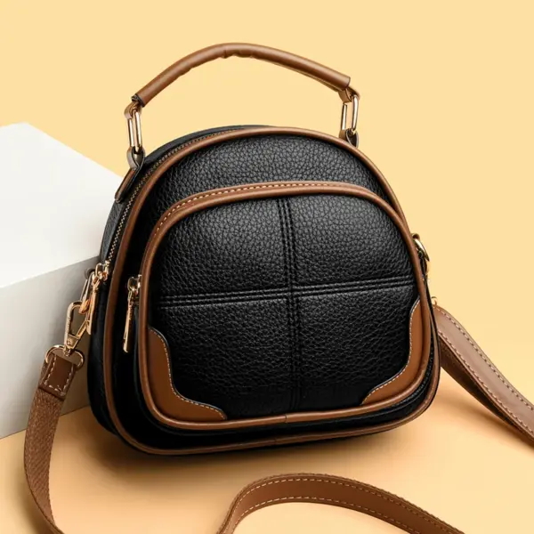 Round pattern high quality designer handbag - Image 9