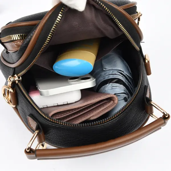 Round pattern high quality designer handbag - Image 13