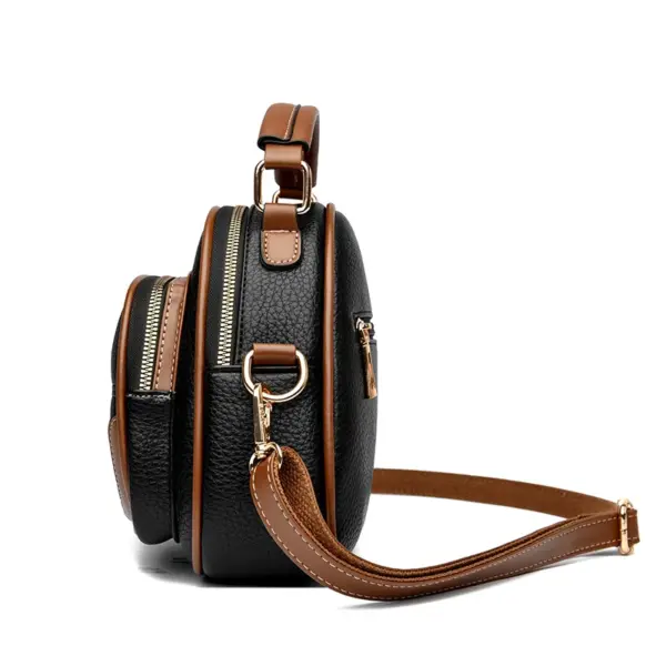 Round pattern high quality designer handbag - Image 2