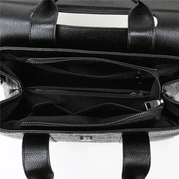 Snakeskin Decor Luxury Commuter Bag - Image 13