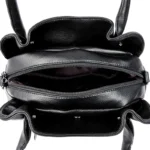 Soft leather elegant fashion shoulder tote bag - Image 16