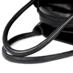 Soft leather elegant fashion shoulder tote bag - Image 7