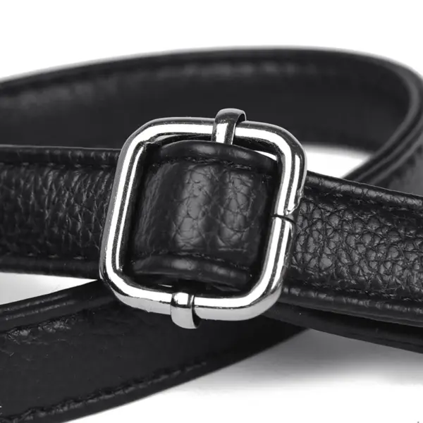 Soft leather elegant fashion shoulder tote bag - Image 8