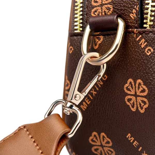 Stylish elegant round pattern women handbag - Image 5