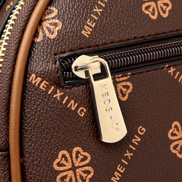 Stylish elegant round pattern women handbag - Image 7