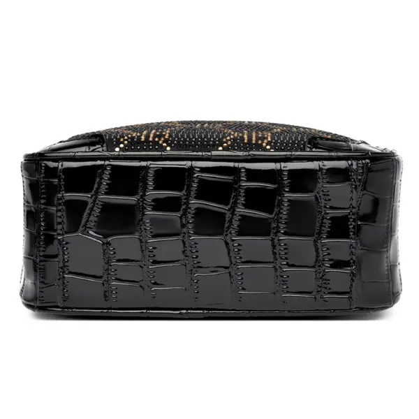 Stylish round pattern women handbag - Image 6