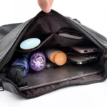 Triple usage vintage soft leather handbag - Image 4