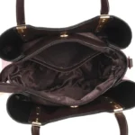 Vintage flower embossed luxury tote bag - Image 10