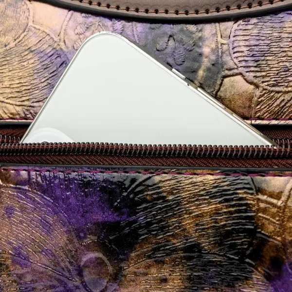 Vintage luxury round designer handbag - Image 8