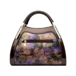 Vintage luxury round designer handbag - Image 3