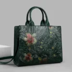 Vintage print design large capacity women handbag - Image 18