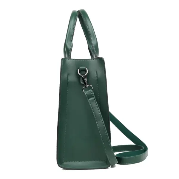 Vintage print design large capacity women handbag - Image 5