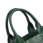 Vintage print design large capacity women handbag - Image 7
