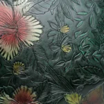 Vintage print design large capacity women handbag - Image 8