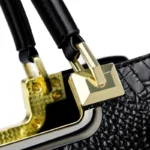 Women crocodile embossed elegant tote bag - Image 6