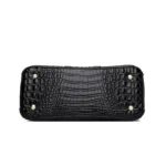 Women crocodile embossed elegant tote bag - Image 8
