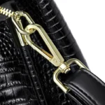 Women crocodile embossed elegant tote bag - Image 5