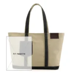 Canvas large capacity vintage shoulder tote bag - Image 2