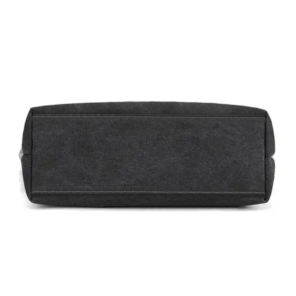 Canvas large capacity vintage shoulder tote bag - Image 10