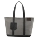 Canvas large capacity vintage shoulder tote bag