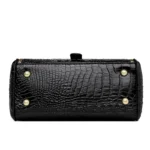 Croc embossed satchel designer handbag - Image 10