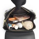 Croc embossed satchel designer handbag - Image 15